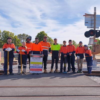 Image of Koomba Birdal Rail students at Midland campus. Photograph by Sav Subedi for NMTAFE.