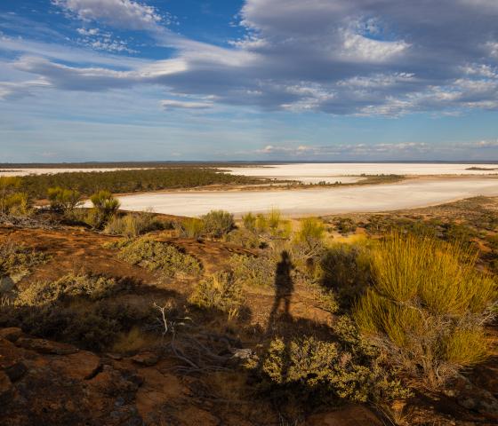Decorative image - Harsh desert like environment with salt pans
