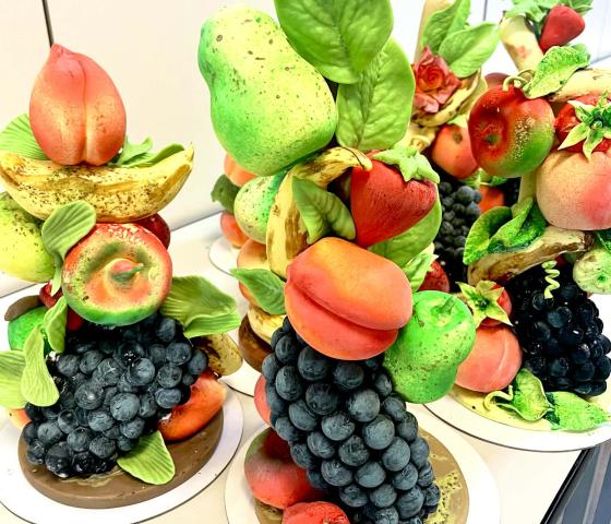 Decorative image - Fruit made from confectionary (NMTAFE)