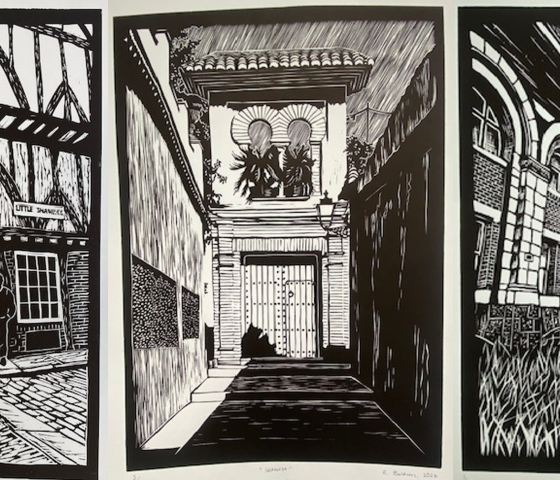 Decorative image - Print Relief examples (NMTAFE)