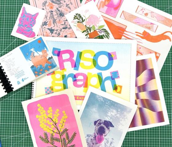Decorative image - Risograph products