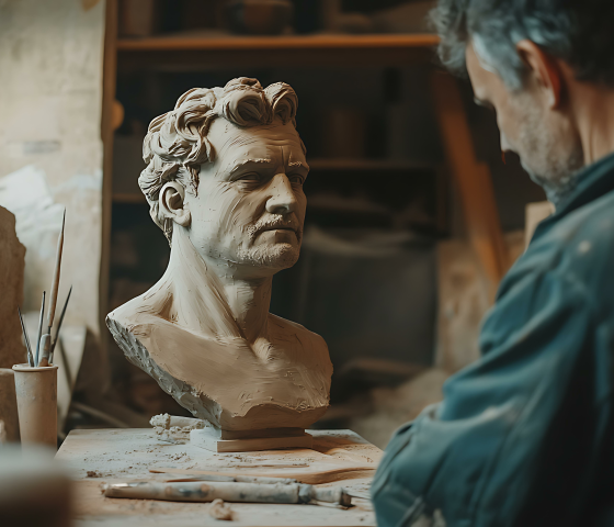 Decorative image - Bust sculpture