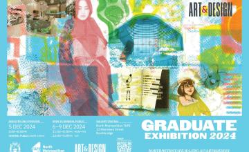 2024 Art & Design Graduate Exhibition promo image (Supplied NMTAFE Creative Industries Portfolio)