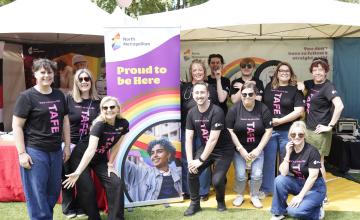 The NMTAFE team at Fairday