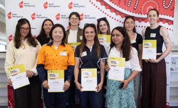 Women in Trades morning tea